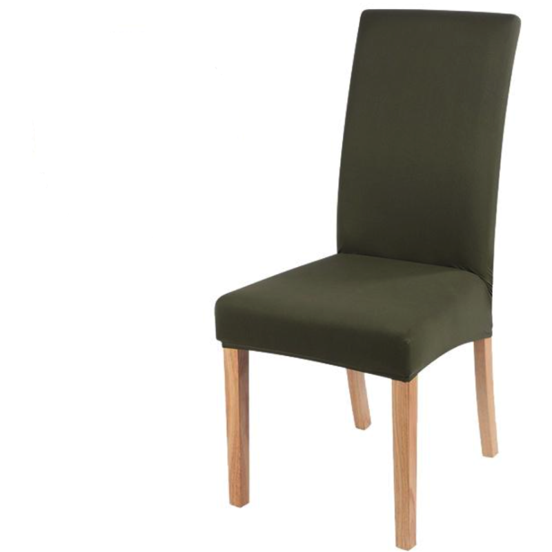 Set 6 huse pentru scaun model KHAKI simplu CC-96