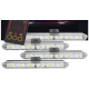 Set 8 lumini stroboscop galbene 6 LED grila telecomanda 12V