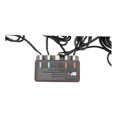 Set 8 stroboscoape auto cu 2 LED lumina galbena 12V