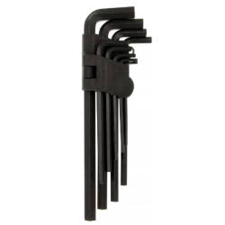 Set 9 chei imbus hexagonale tip L Otel dimensiune de la 3 la 14 mm