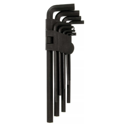 Set 9 chei imbus hexagonale tip L Otel dimensiune de la 3 la 14 mm