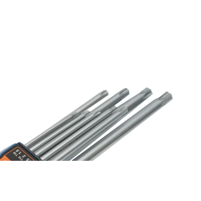Set 9 chei imbus torx T10 T50 cu brat lung si cap sferic 1.5 - 10 mm
