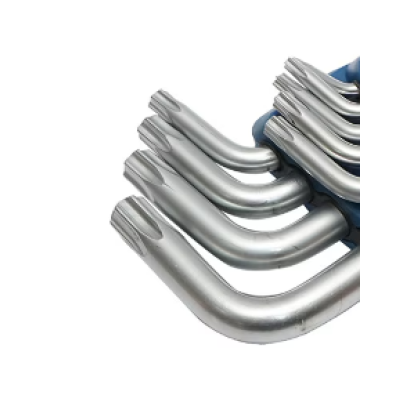 Set 9 chei imbus torx T10 T50 cu brat lung si cap sferic 1.5 - 10 mm