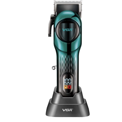 Set aparat de tuns fara fir VGR V 166 2000mah 6 distantiere incarcare USB si suport