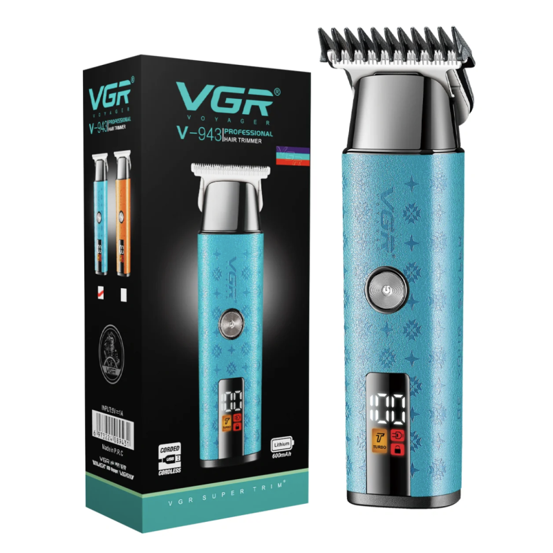 Set aparat de tuns fara fir VGR V 943 cu 3 distantiere afisaj LED