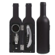 Set cadou in forma de STICLA cu  5 accesorii pentru vin cu 6 piese 32 cm HS