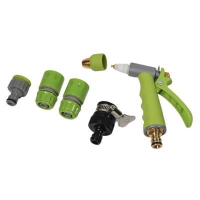 Set cap pentru furtun/conectori VERDE multifunctional