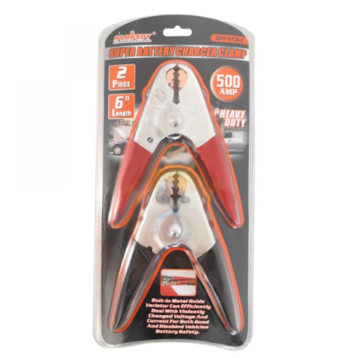 Set Clesti Baterie Auto Horusdy de Pornire  Lungime 17 Cm  500 Amp SDY-97263