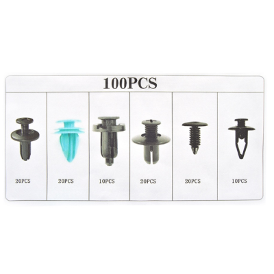 Set Clipsuri Auto Universale 100 Piese de Fixare