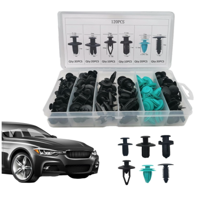 Set Clipsuri Auto Universale 100 Piese de Fixare