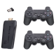 Set Consola gaming 4K retro cu 2x controller wireless dual 2,4G stick jocuri video plug-and-play HDMI USB