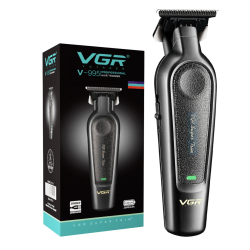 Set cu aparat de tuns fara fir VGR V 995 cu 4 distantiere autonomie 300min 2000mAh