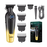 Set cu aparat de tuns fara fir VGR V 996 4 distantiere afisaj LED autonomie 300min