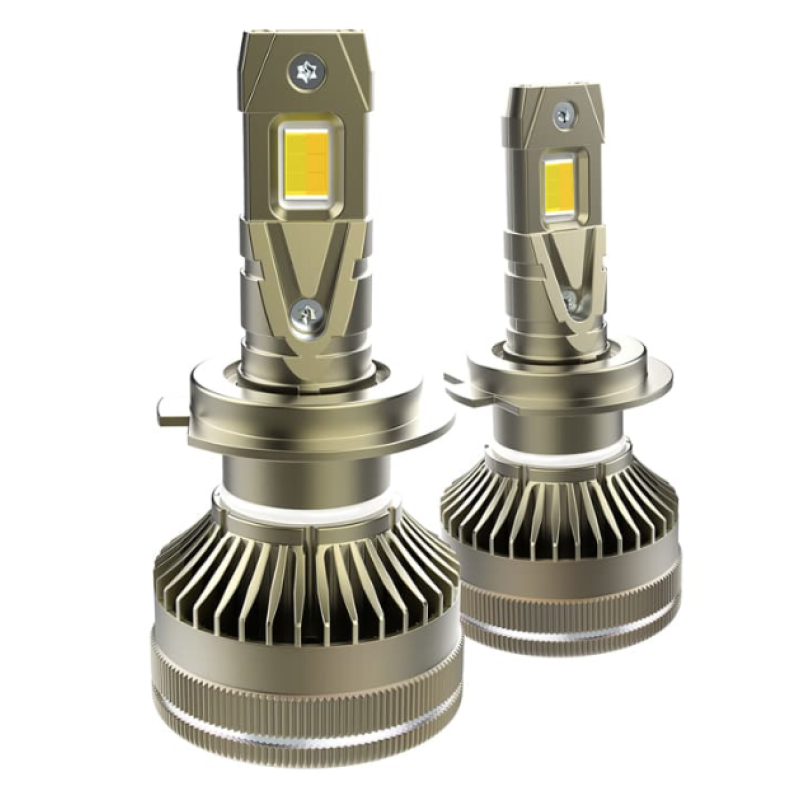 Set de 2 Becuri LED auto K13 H4 canbus 210W 27000LM 6000K control aplicatie