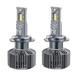 Set de 2 becuri led auto V68 H7 pentru camion 24V putere 45W temperatura 6000K 8000lm