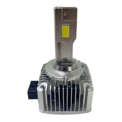 Set de 2 becuri Led D1S putere 120W temperatura lumina 6500K Alb CANBUS cu ventilator