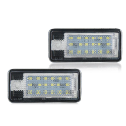 Set de 2 Lampi numar LED pentru Audi A3  S3  A4 B7 S4 B7  RS4 B7  A6 C6  RS6 C6  A5