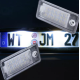 Set de 2 Lampi numar LED pentru Audi A3  S3  A4 B7 S4 B7  RS4 B7  A6 C6  RS6 C6  A5