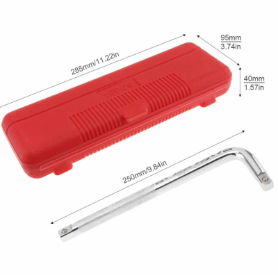 Set de 9 chei tubulare si cheie