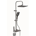 Set de dus multifunctional tip ploaie cu afisare digitala si cu termostat