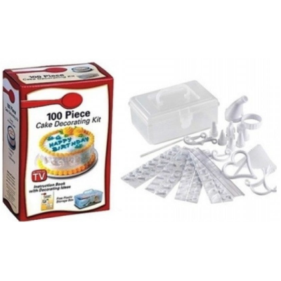 Set decorat torturi si prajituri cu 100 de piese