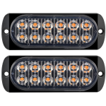 Set doua proiectoare cu 12 Leduri 36W 2 Fire Lampi Gabarit