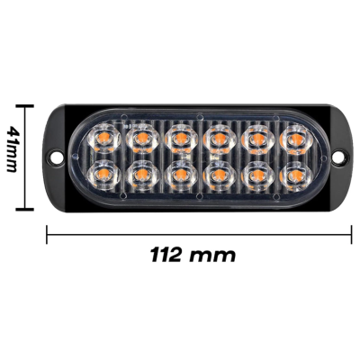 Set doua proiectoare cu 12 Leduri 36W 2 Fire Lampi Gabarit