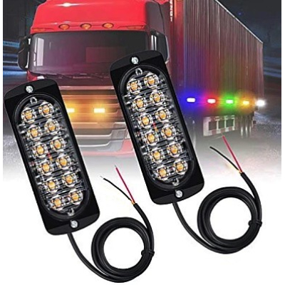 Set doua proiectoare cu 12 Leduri 36W 2 Fire Lampi Gabarit