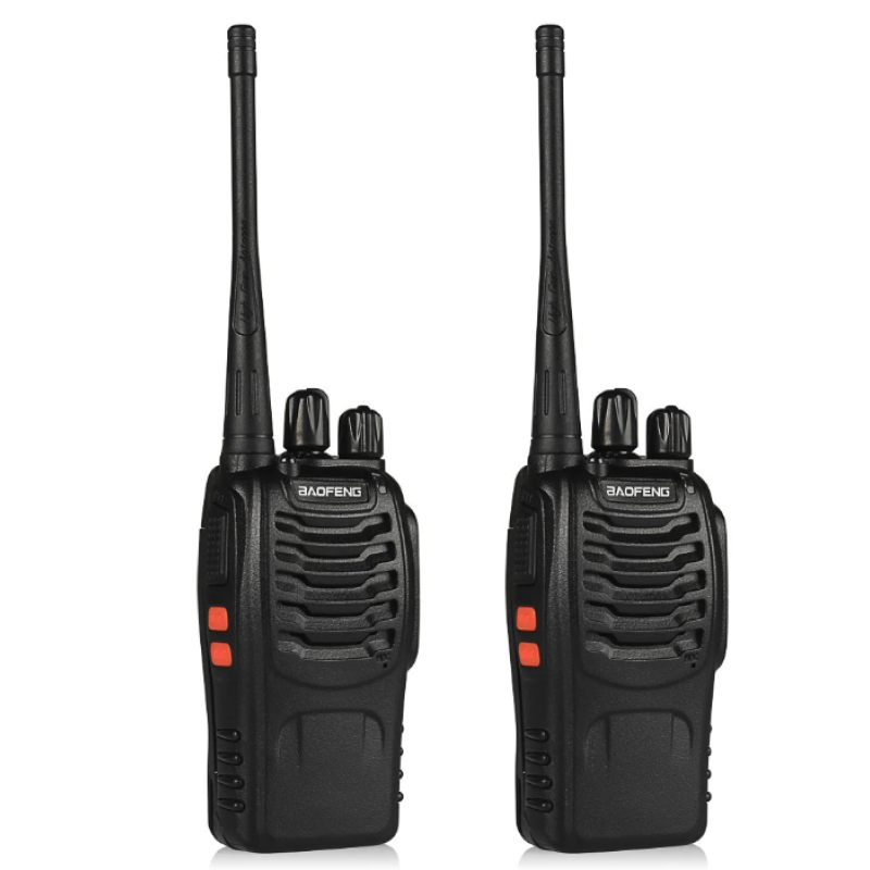 Set doua statii radio emisie receptie portabile Baofeng BF 888S