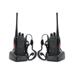 Set doua statii radio emisie receptie portabile Baofeng BF 888S 