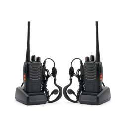 Set doua statii radio emisie receptie portabile Baofeng BF 888S 