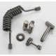Set Dus Igienic Pentru Bideu sau Vas WC cu Furtun Extensibil si Toate Accesoriile Incluse