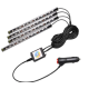 Set Lumini ambientale auto  aplicatie dedicata iOS si Android  4 benzi LED