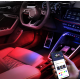 Set Lumini ambientale auto  aplicatie dedicata iOS si Android  4 benzi LED