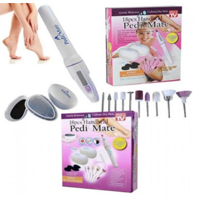 Set Manichiura / Pedichiura Pedi Mate 18 Accesorii