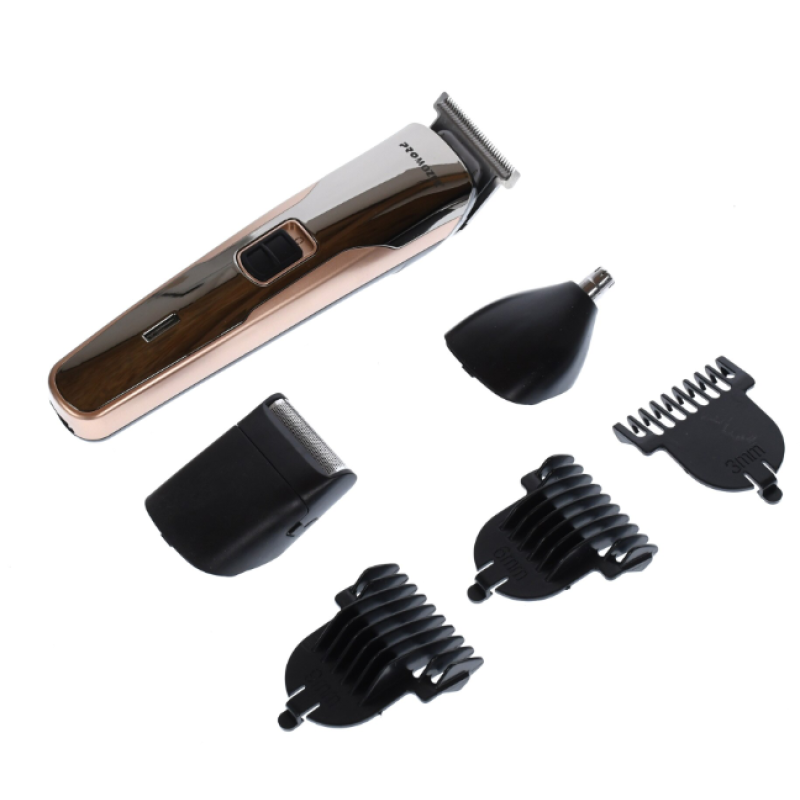 Set Masina de Tuns 3 in 1 PROMOZER - MZ-2031cu Precizie pentru Contur Barba si Mustata