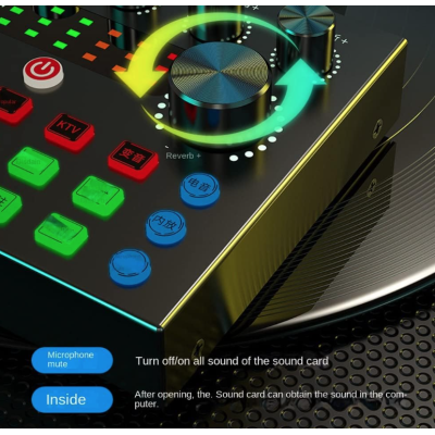 Set Microfon Profesional Q SK8 cu mixer