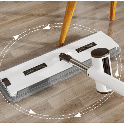 Set mop rotativ cu 4 lavete microfibra