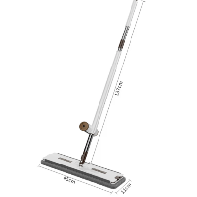 Set mop rotativ cu 4 lavete microfibra