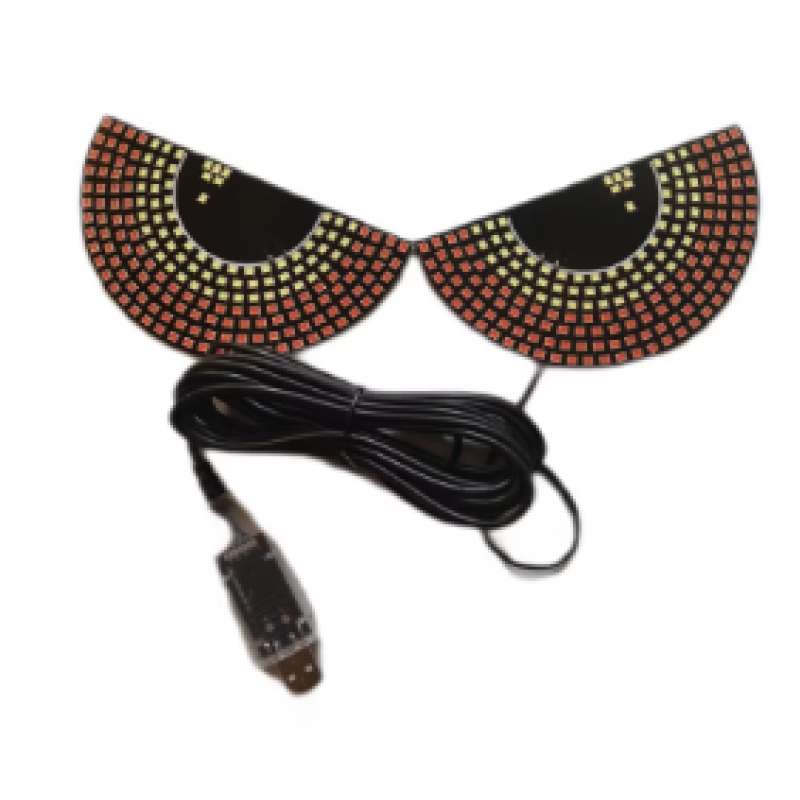 Set Ochi Led Devil's Eyes cu 10 jocuri de Lumini