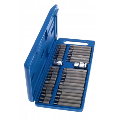 Set profesional bit torx hex spline 40 piese scurte si lungi