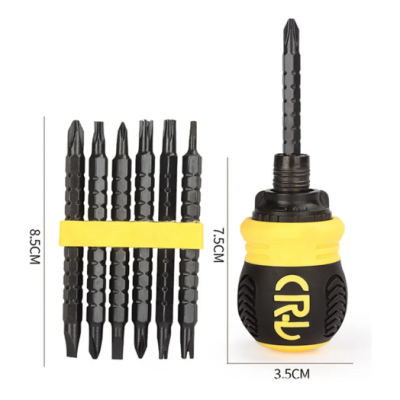 Set surubelnita 13 in 1 cu 6 varfuri magnetice si cap dublu