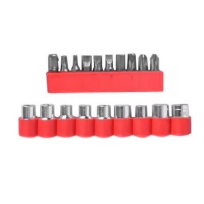 Set surubelnita tip T cu 21 de piese 11 capete surubelnita si 9 capete chei hexagonale