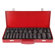 Set trusa chei tubulare impact lungi 1/2 cu 35 piese 8-32mm intarite pistol impact 