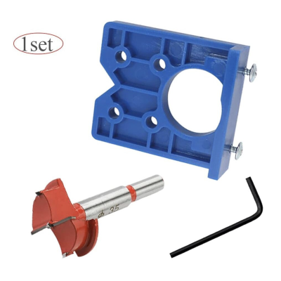 Set unelte pentru gaurire burghiu pentru balamale localizator gauri 35mm 3 piese