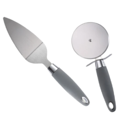 Set ustensile pentru pizza 2 piese otel inoxidabil