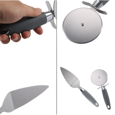 Set ustensile pentru pizza 2 piese otel inoxidabil