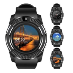 Smartwatch V8 HandsFree Bluetooth 3.0 Micro SIM Android Camera 1.3MP Negru