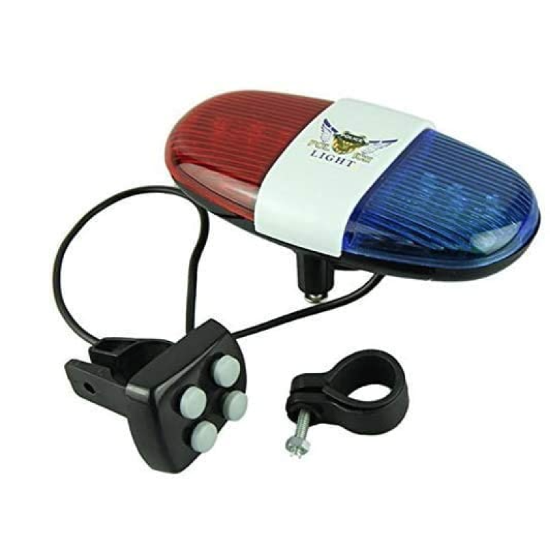 Sonerie electronica pentru bicicleta 4 moduri de sunet iluminare LED material durabil