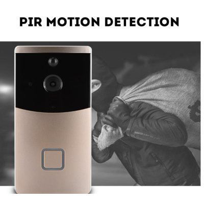 Sonerie inteligenta V5 cu camera senzor de miscare Wi-Fi si vizionare de pe Smartphone